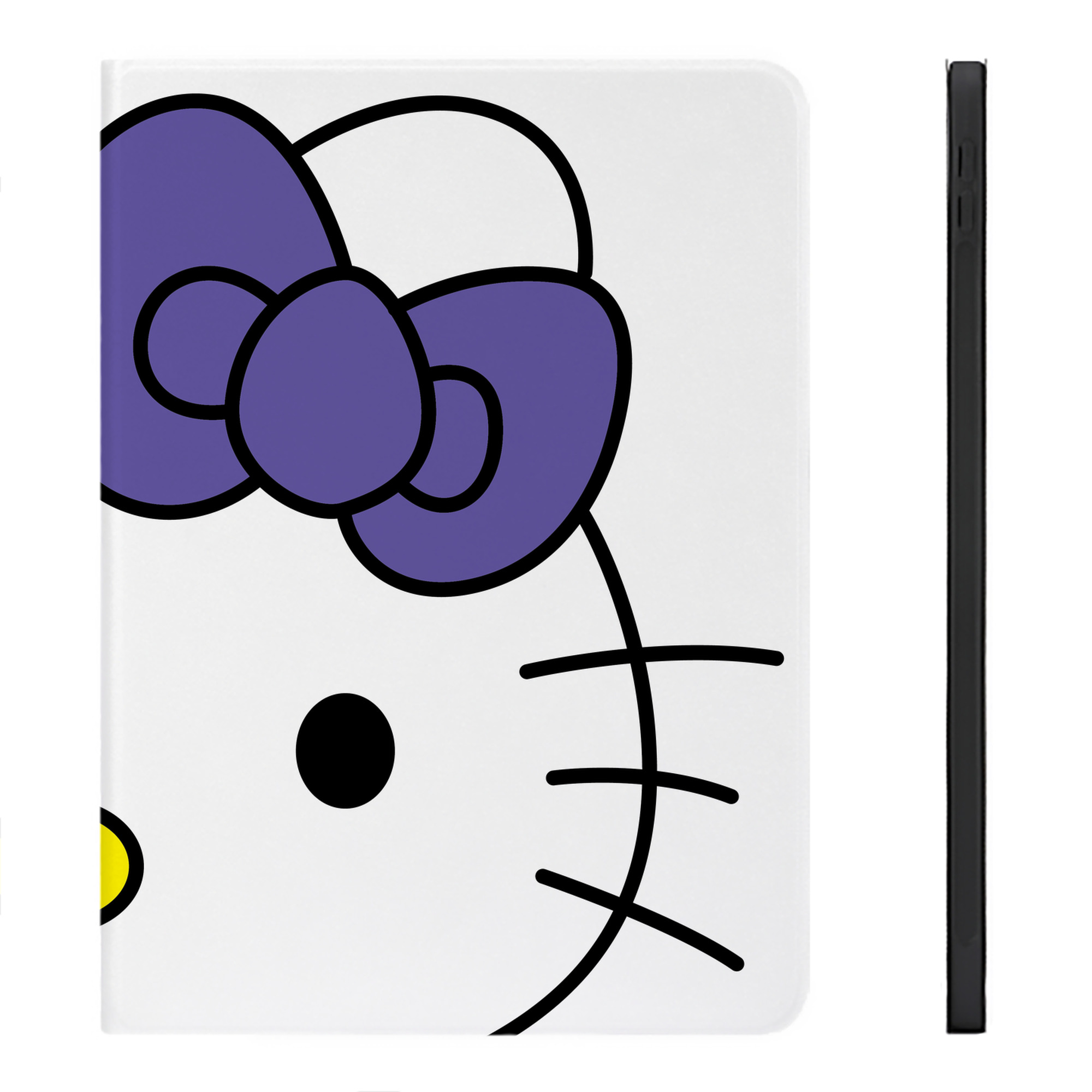 （画像用） Hello Kitty ハローキティ IPadケース ペンホルダー付き ブックスタイルデザイン